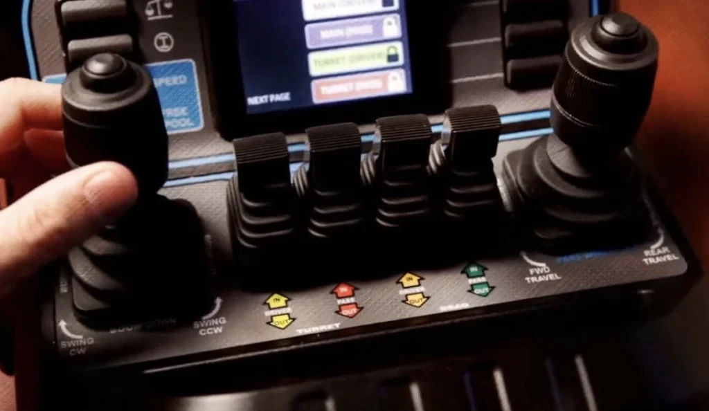 tow truck controls image